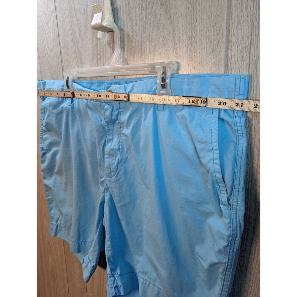 Polo Ralph Lauren Shorts Mens 42 Light Blue Chino Straight Fit Flat Straight 9" - Picture 6 of 8